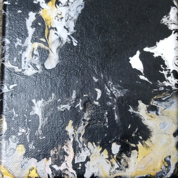 5"x7" Handmade Paint Pour - Picture 3 of 6